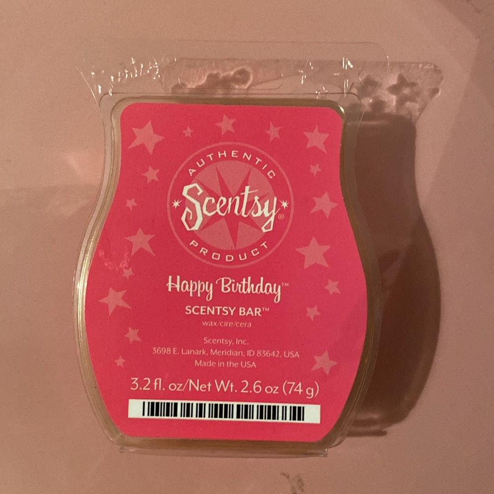 Scentsy Happy Birthday Wax Bar